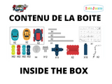 Original Track™ 315 pcs piste de course | Jeux de construction | jeux enfant | traintrack | changeable track